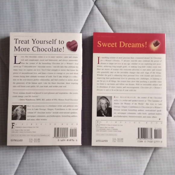 Bundle of 2 Books, Chocolate for Woman's Heart & Chocolate for a Woman's Dreams - Picture 2 of 2